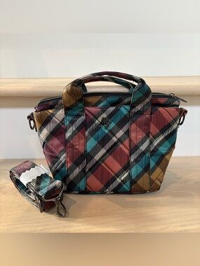 LUG | Dory Mini Crossbody Bag | Autumn Plaid